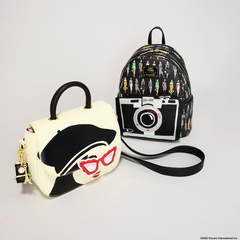 Emily in Paris Limited Edition Camera All-Over Print Mini Backpack, , hi-res view 3